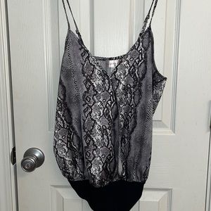 Rampage- Cami Tank Body Suit